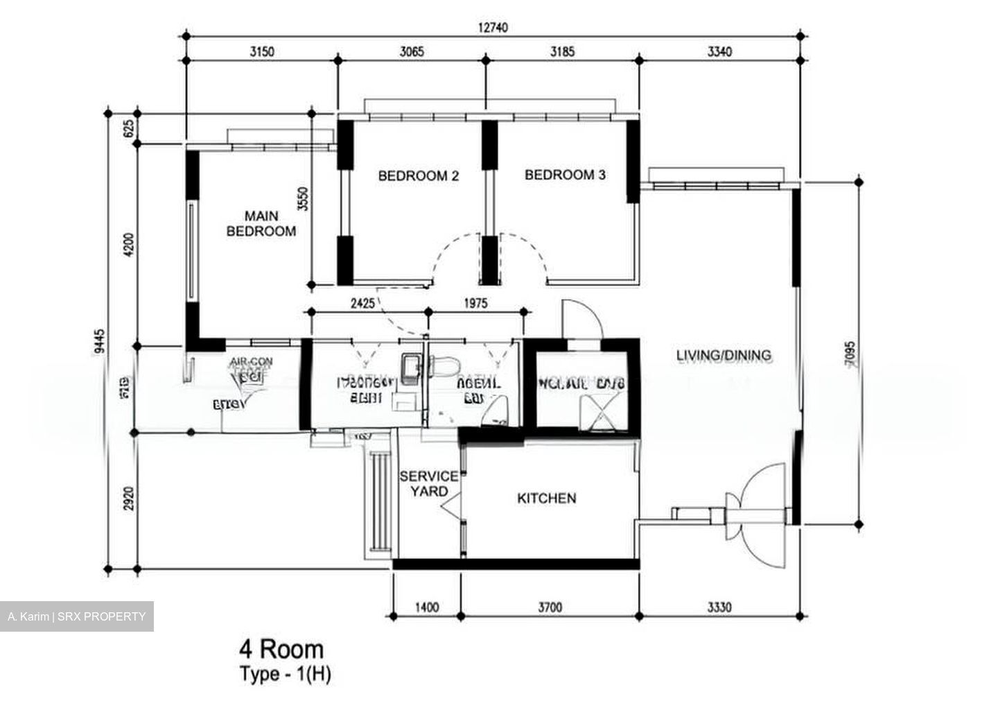 Blk 478B Valley Spring @ Yishun (Yishun), HDB 4 Rooms #601585021